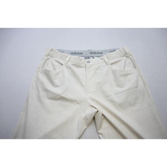 Adidas Golf Pants ClimaLite Stretch Flat Dry Fitting Athletic Mens Size 38 x 32 - Picture 5 of 7